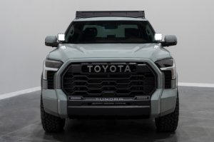 Toyota Tundra LED Light Pods - Above the hood - Diode Dynamics - Stage Series Backlit Ditch Light Kit - White Combo - White - `22-`27